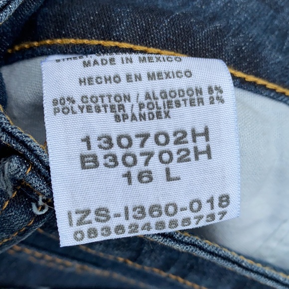 Riders by Lee Denim Jeans Size 16L Great Condition - Picture 10 of 12